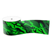 Alien Green Camo Grosgrain Lint (Spoel)