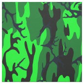 Alien Green Camo Stof (Swatch)