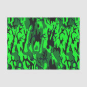 Alien Green Camo Tissuepapier (Voorkant)