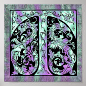 Alien Green, Dragon Poster (Voorkant)