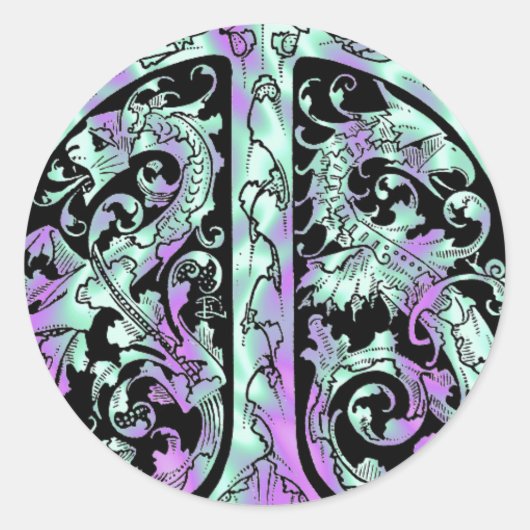 Alien Green, Dragon Sticker (Voorkant)
