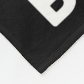 Alien Green Face Christmas Santa Hat Believe  Fleece Deken (Hoek)