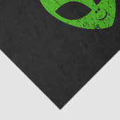 alien green head ufo science fiction extraterrestr tissuepapier (Detail)