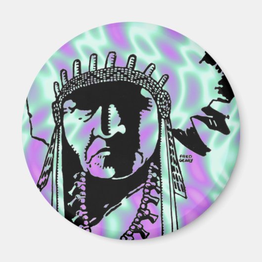 Alien Green, Indiaas Magnet (Voorkant)