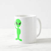 ALIEN GREEN KOFFIEMOK (Voorkant rechts)