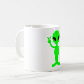ALIEN GREEN KOFFIEMOK (Voorkant links)