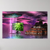 Alien Green Poster (Voorkant)