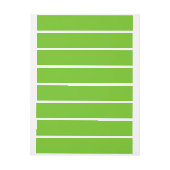 Alien Green Rondom Slijt Etiket Adreslabel Wikkel (Vel)