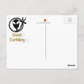 Alien Greeting Briefkaart (Achterkant)