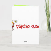 Alien Greeting Card Kaart (Achterkant)