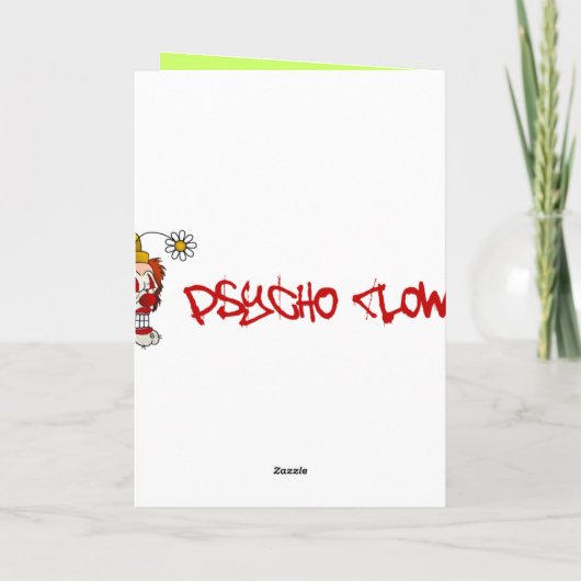 Alien Greeting Card Kaart (Achterkant)