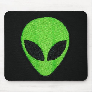 Alien, groen gezicht muismat