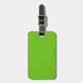 Alien groene bagagelabel (Voorkant verticaal)