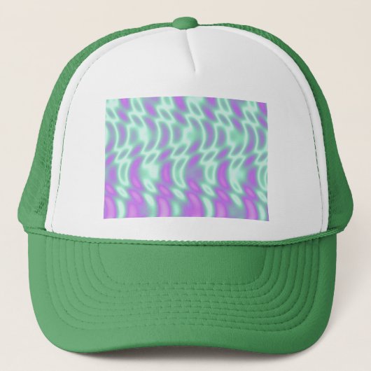 Alien Groene Hoed Trucker Pet (Voorkant)