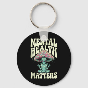 Alien Groovy Mental Health S Mental Health Awarene Sleutelhanger