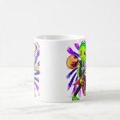 Alien Guitarist Playing Electric Guitar Ufo Rock M Koffiemok (Center)