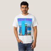 Alien Hang-10 Surven T-shirt (Voorkant volledig)