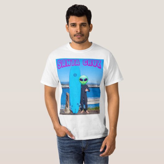 Alien Hang-10 Surven T-shirt (Voorkant volledig)
