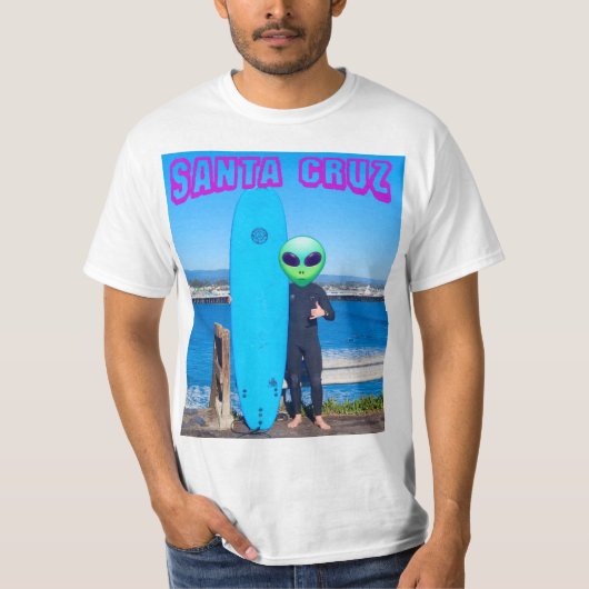 Alien Hang-10 Surven T-shirt (Voorkant)