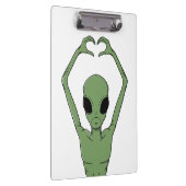 Alien Hart Oefening Klembord (Rechts)