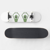 Alien Hart Pose Persoonlijk Skateboard (Horizontaal)