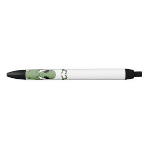 Alien Hart Pose Zwarte Inkt Pen