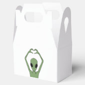 Alien Hartpositie Bedankdoosjes (Geopend)