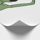 Alien Hartpositie Cadeaupapier (Hoek)