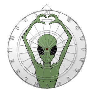 Alien Hartpositie Dartbord