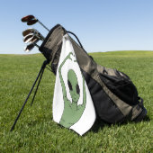 Alien Hartpositie Golfhanddoek (Groen)