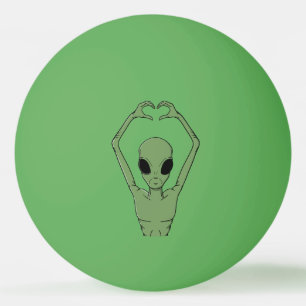 Alien Hartpositie Pingpongbal
