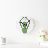 Alien Hartpositie Ronde Klok (Huis)