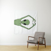 Alien Hartpositie Wandkleed (In Situ (horizontaal))