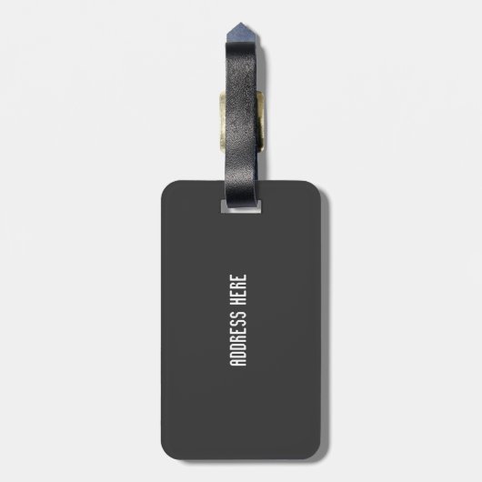 Alien Head 01 Bagagelabel (Achterkant verticaal)