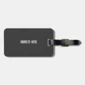 Alien Head 01 Bagagelabel (Achterkant horizontaal)