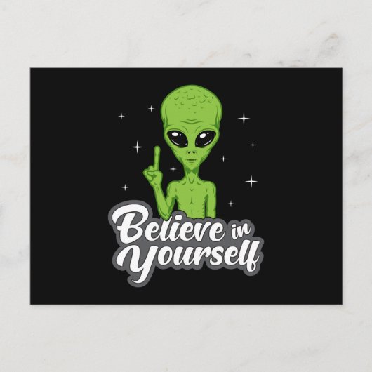Alien Head Area 51 Ufo Aliens Space Funny Gift Briefkaart (Voorkant)