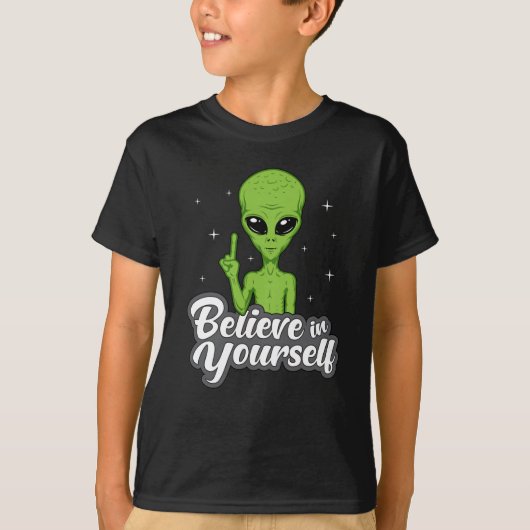 Alien Head Area 51 Ufo Aliens Space Funny Gift T-shirt (Voorkant)