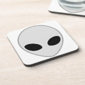 Alien Head Bier Onderzetter (Linkerzijde)