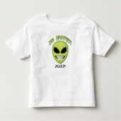 Alien Head Big Brother gepersonaliseerd Kinder Shirts (Voorkant)