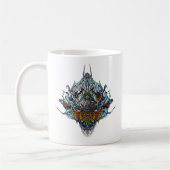 Alien Head - Blauw Koffiemok (Links)