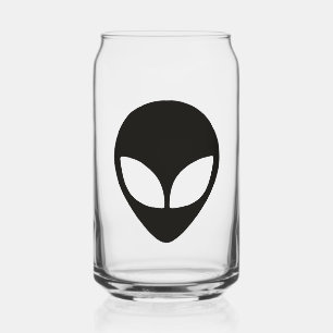 Alien Head Blikvorm Glas