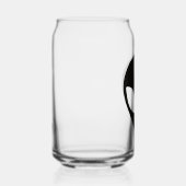 Alien Head Blikvorm Glas (Rechts)