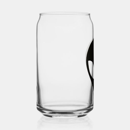 Alien Head Blikvorm Glas (Rechts)