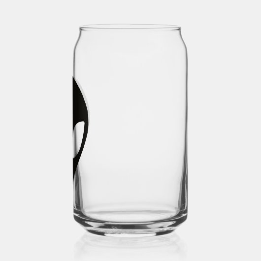 Alien Head Blikvorm Glas (Links)