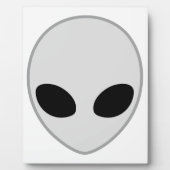 Alien Head Fotoplaat (Voorkant)