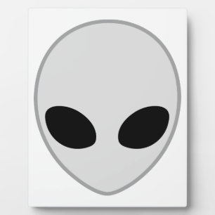 Alien Head Fotoplaat