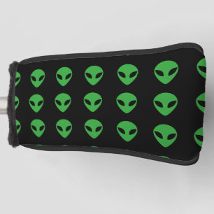 Alien Head Golf Head Hoesje Golfheadcover