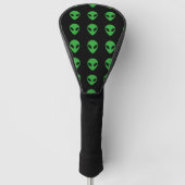 Alien Head Golfheadcover (Voorkant)