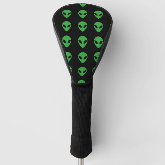 Alien Head Golfheadcover (Voorkant)