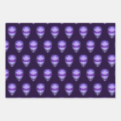 Alien Head Inpakpapier Vel (Voorkant 2)